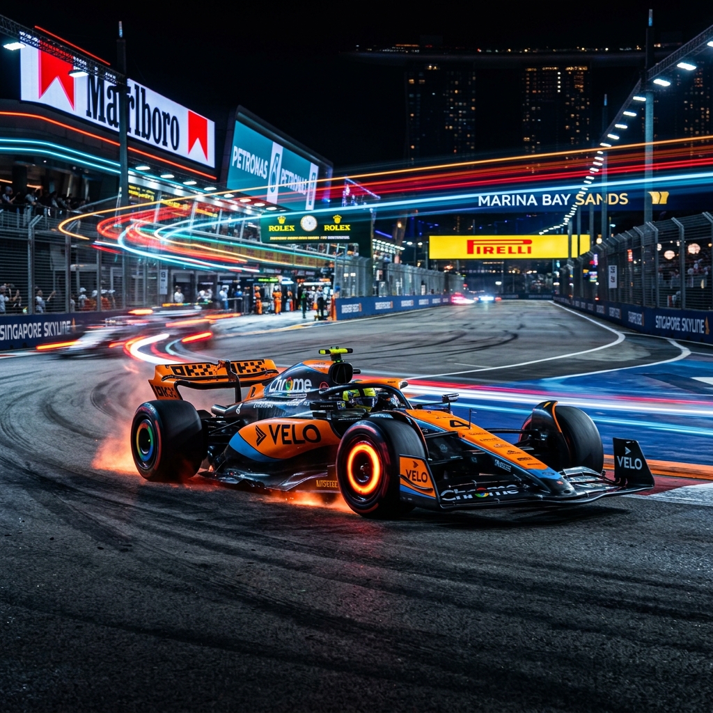 Sphere Site Formula 1 Track Action